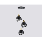 Светильник Ambrella light TR8505/3 BK/CP черный/медь E27/3 max 60W D410*1000, фото5