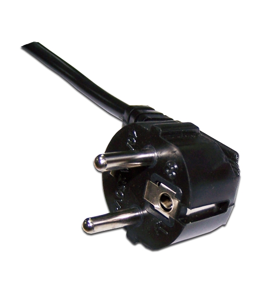 Провод Lanmaster LAN-PP13/SHA-2.0-BK проводник.:2 черный 2м