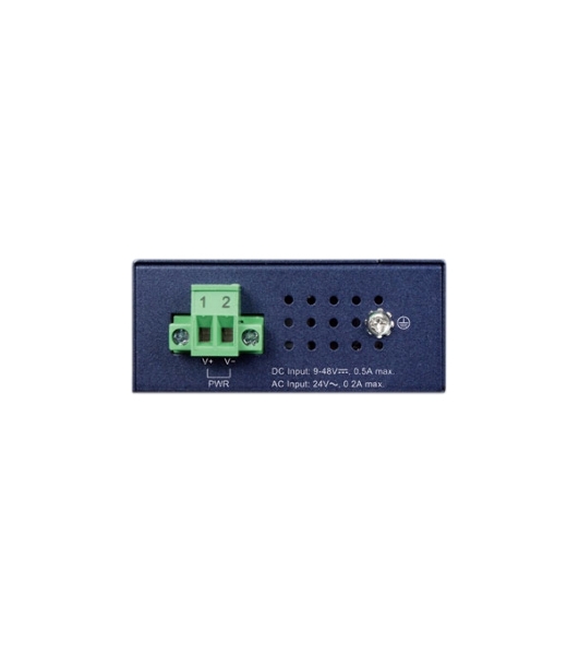 Медиаконвертор PLANET IGT-815AT IP30 Compact size Industrial 100/1000BASE-X SFP to 10/100/1000BASE-T Media Converter (-40 to 75 C, LFP Supported)