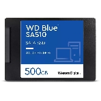 Накопитель SSD WD Blue SA510 WDS500G3B0A, 500GB, SATA III, 2.5', R/W 560/510, фото8