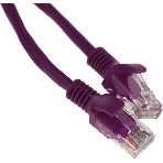 Патч-корд UTP Cablexpert cat.5e, 2м, литой, многожильный, фиолетовый, фото7
