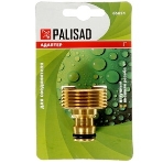 Адаптер латунный Palisad 3/4'-1', внутренняя резьба, с переходником, фото7