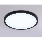 Светильник светодиодный ультратонкий Ambrella light FZ1961 BK черный IP54 40W 5000K D470*15 (Без ПДУ), фото6