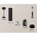 Светильник Ambrella Light XP1123001 DCH/SBK/PBK черный хром/черный песок/черный полированный MR16 GU5.3, фото 1