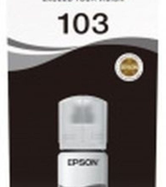 Чернила Epson 103BK C13T00S14A черный (65 мл) для Epson L3100/3110/3150