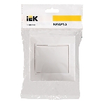 Выключатель 1-кл. СП КВАРТА 10А IP20 ВС10-1-0-КБ белый IEK EVK10-K01-10-DM, фото3