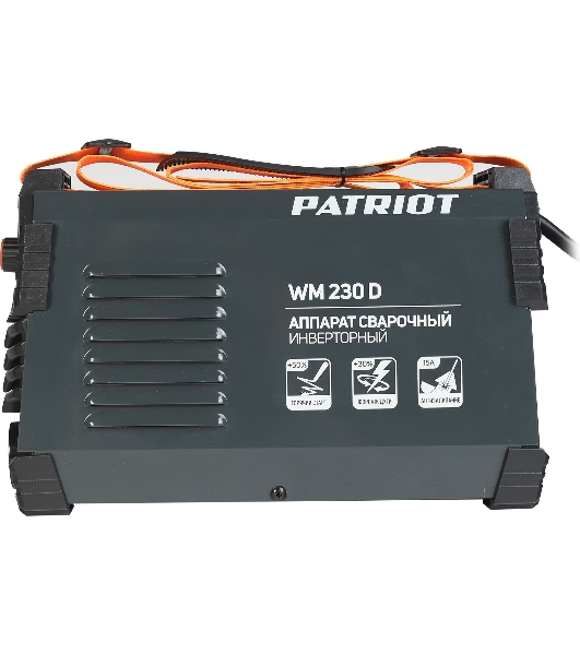 Сварочный аппарат Patriot WM230D инвертор ММА 10.7кВт