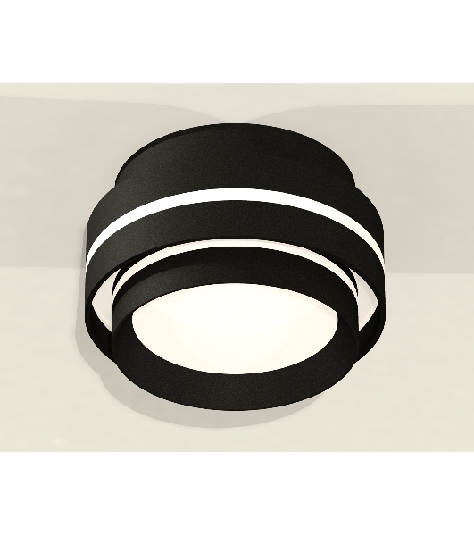Светильник Ambrella Light XS8414004 SBK/FR черный песок/белый матовый GX53 (C8414, N8478)
