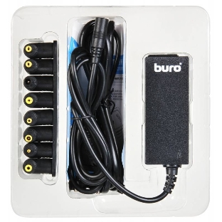 Блок питания Buro автоматический 40W 9.5V-20V 8-connectors от бытовой электросети LED индикатор