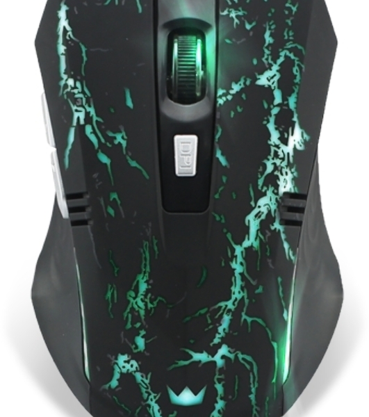 Мышь проводная Crown Gaming CMXG-600 черный, 2200 dpi, USB, кнопки - 6