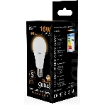 Лампа светодиодная Gauss 16Вт цок.: E27 шар 220B 3000K св. свеч. бел. теп. A60 (упак.: 10 шт) (102502116), фото5