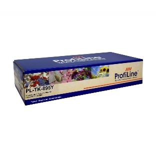 Картридж ProfiLine PL-TK-895Y для Kyocera Mita FS-C8020MFP/8025MFP/8525MFP Yellow 6000 копий