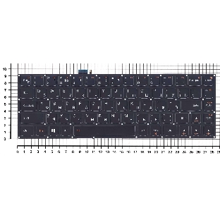 Клавиатура для ноутбука Lenovo Yoga 3 pro 1370, черная с подсветкой