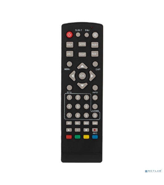 Универсальный пульт дистанционного управления Rexant для DVB-T2+TV (38-0012)