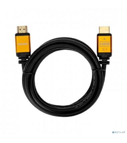 Кабель Rexant HDMI - HDMI 2.1 длина 3 метра GOLD