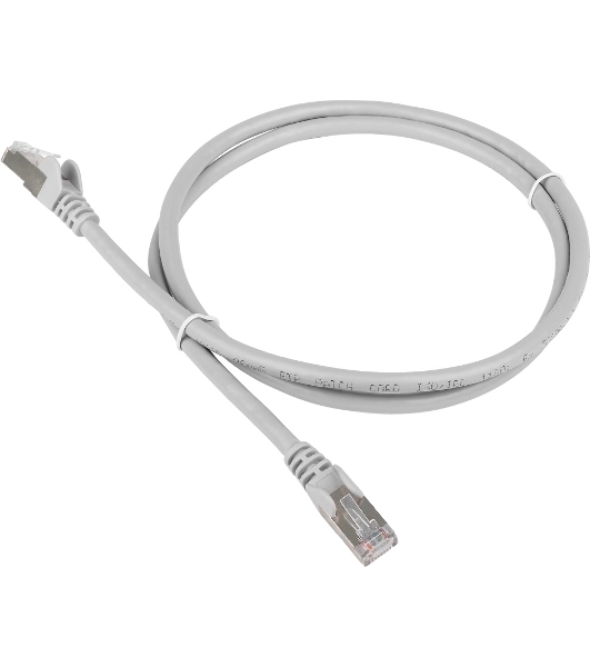 Кабель Patch cord Lanmaster TWT-45-45-1.5/S-GY 10 PCS 1.5м FTP Cat 5e серый
