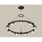 Светильник Ambrella light XR92051803/9 SBK/PPG черный песок/золото розовое полированное GX53 (A9205, C9242, N8126), фото3