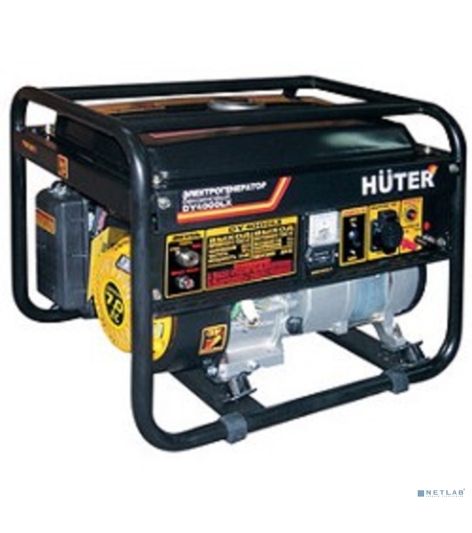 Электрогенератор бензиновый Huter DY4000LX, 3.3 кВт, 68 дБ, 42.2 кг