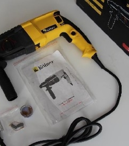Перфоратор Kolner KRH 820H, SDS-plus, 820 Вт, 2,5 Дж, от сети