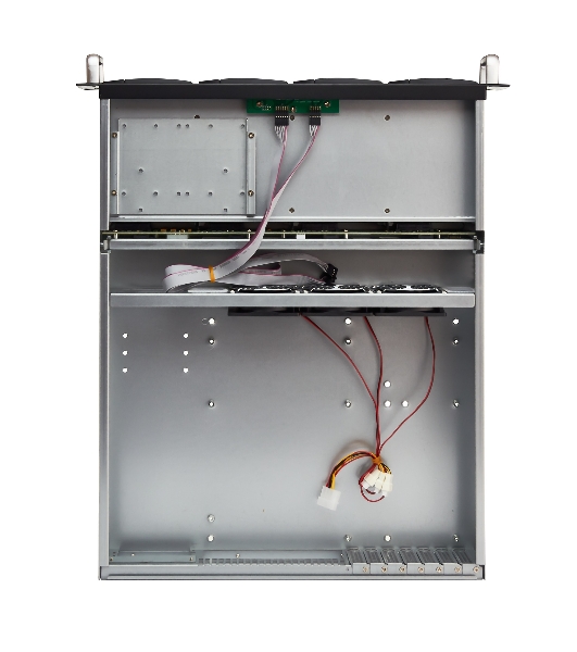 Серверный корпус Exegate EX281290RUS Pro 2U550-HS08 RM 19', высота 2U, глубина 550, БП 1U-600ADS, 8xHotSwap, USB