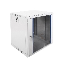 Шкаф телеком. настенный разборный 12U (600х520) дверь стекло,цвет черный (ШРН-Э-12.500-9005) (1 коробка), фото3