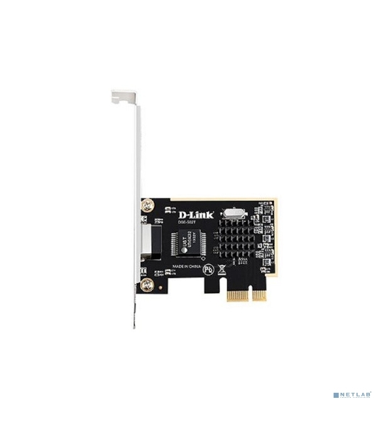 Сетевой PCI Express адаптер D-Link DGE-562T/A2A с 1 портом 100/1000/2.5Gbase-T