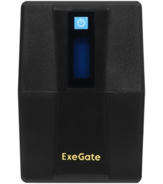 Источник бесперебойного питания ExeGate Smart LB-500.LCD.AVR.4C13 (500VA/300W, LCD, AVR, 4*C13, батарея 12V 4.5Ah, Black)