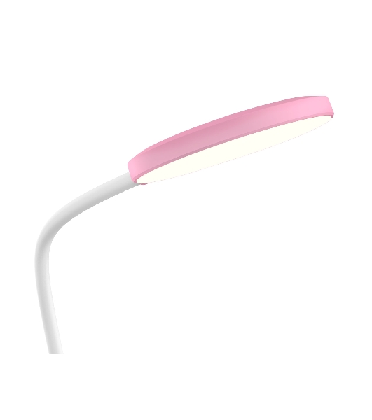 Светодиодная настольная лампа Ambrella light DE603 PI/WH розовый/белый LED 2800-6500K 5W