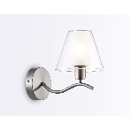 Настенный светильник Ambrella light LH57085 SN/FR никель/белый матовый E14 max 40W 230*140*200, фото3