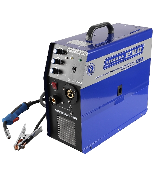 Сварочный полуавтомат AURORA PRO OVERMAN 180 Mosfet 4.7кВА 220В 40-175А 0.6-1мм 15кг