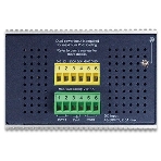 Коммутатор PLANET IGS-6325-8UP2S IP30 DIN-rail Industrial L3 8-Port 10/100/1000T 802.3bt PoE + 2-port 1G/2.5G SFP Full Managed Switch (-40 to 75 C, 8-port 95W PoE++, 802.3bt/PoH/Force modes, dual redundant power input on 48~56VDC terminal block, DIDO, ERPS Ring, 1588 PTP TC, Modbus TCP, ONVIF, Cybersecurity features, Hardware Layer3 OSPFv2 and IPv4/IPv6 Static Routing, supports MQTT, supports 100FX, 1000X and 2.5G SFP), фото 1