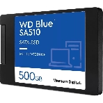 Накопитель SSD WD Blue SA510 WDS500G3B0A, 500GB, SATA III, 2.5', R/W 560/510, фото6