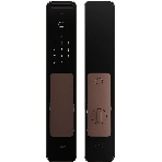 Умный замок Aqara ML-D01D врезной разбл.отпеч.паль./код/пар/NFC/прил/мех.кл 5000mAh бронзовый/черный, фото 1