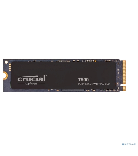 Накопитель SSD Crucial T500, 2Tb, M.2 2280, PCIe 4.0 x4, NVMe, R/W 7400/7000