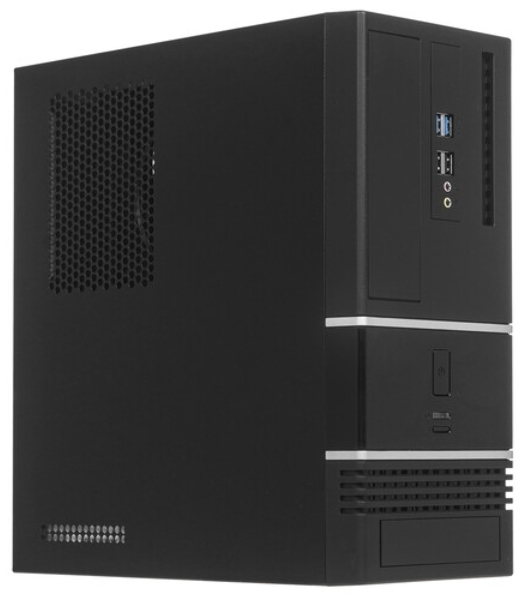 Компьютерный корпус INWIN BK623BL USB 3.0 (Micro-ATX, RB-S400BN1-0, 400W, 2xUSB 3.0, 2xUSB 2.0+Audio, черный)