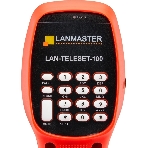 Трубка телефонная Lanmaster LAN-TELESET-100 для тестирования красный, фото 1