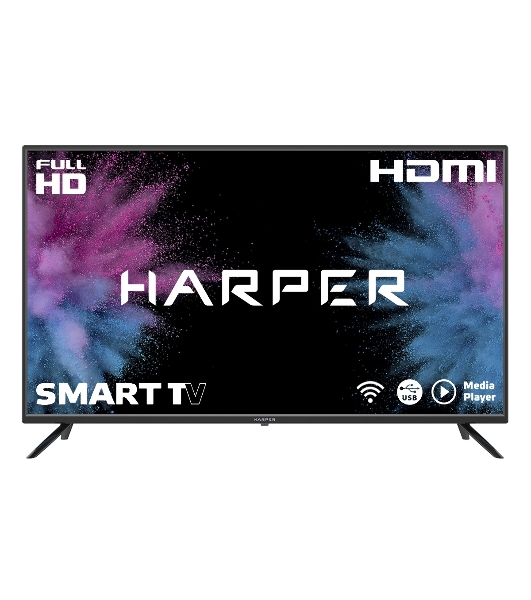 Телевизор Harper 40' 40F660TS черный LED FHD 60Hz Android TV