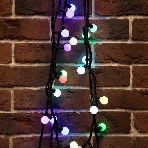 Гирлянда Neon-night Мультишарики Ø17,5 мм, 10 м, черный каучук, 80 LED, цвет RGB, фото5