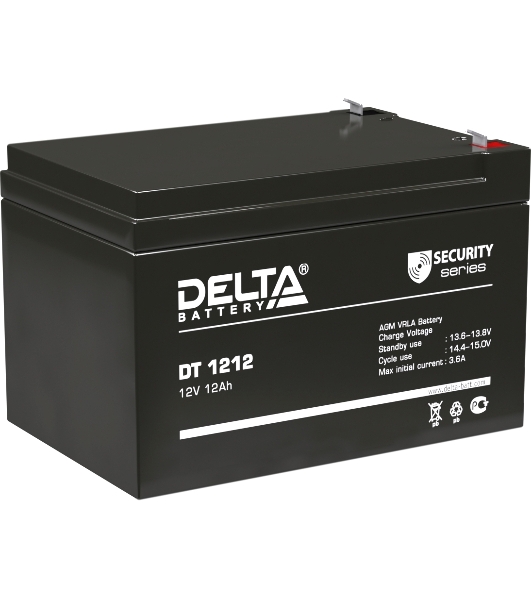 Батарея для ИБП Delta DT 1212 (12V, 12Ah)