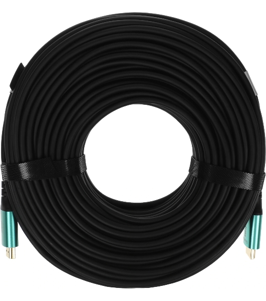 Кабель аудио-видео Cactus CS-HDMI-AOC-2.1-70 HDMI (m)/HDMI (m) 70м. позолоч.конт. черный