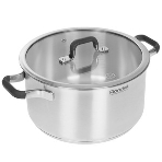 Кастрюля Rondell Stolz RDS-1754, 5.2 л, 24 см, нержавеющая сталь, с крышкой, фото6