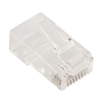 Коннектор LANMASTER RJ45 тип EZ, 8P8C, UTP, Cat.5e, универсальный, со вставкой, покрытие 50 микрон,100 шт., фото7