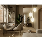 Подвесной светильник Ambrella light LH11151/3 BK/WH/CL черный/белый/прозрачный E27*3 max 60W D425*1500, фото3