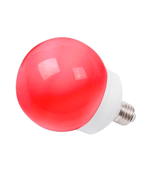 Лампа шар Neon-night e27 12 LED Ø100мм красная