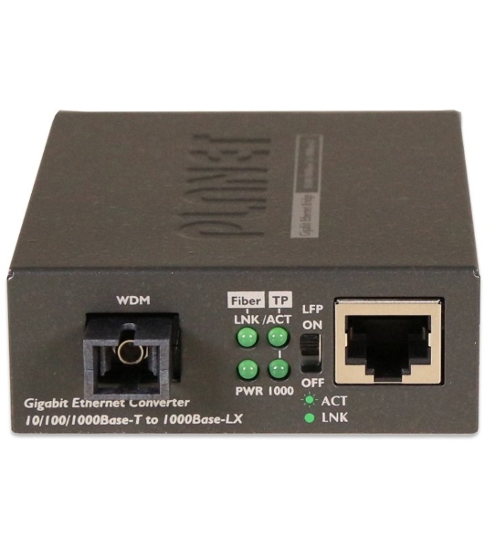 GT-806B60 Медиаконвертер 10/100/1000Base-T to WDM Bi-directional Fiber Converter - 1550nm - 60KM