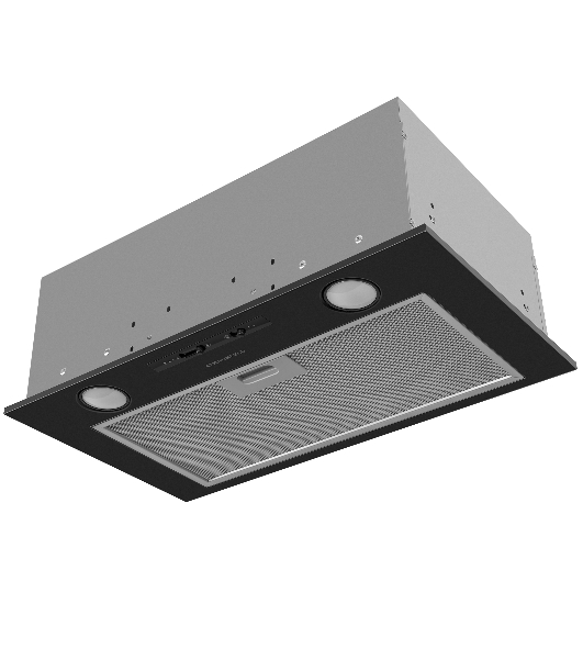 Вытяжка полновстраиваемая Maunfeld Crosby Light 5028, черный, 50 см, 850 куб. м/ч, 55 дБ