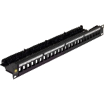 Патч-панель наборная Lanmaster LAN-PPN24OK-UTP 19' 1U 24xRJ45 UTP, фото 1