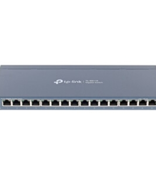 Коммутатор TP-Link TL-SG116 16-портовый гигабитный настольный коммутатор
