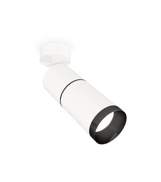 Комплект поворотного светильника Ambrella light XM6312011 SWH/PBK белый песок/черный полированный MR16 GU5.3 (A2202, C6301, A2061, C6312, N6131)