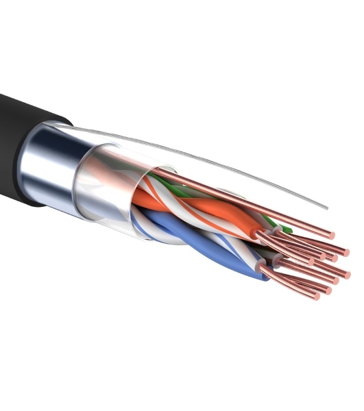 Кабель PROconnect Кабель FTP cat.5e 4 пары (305м) 0.51 мм OUTDOOR